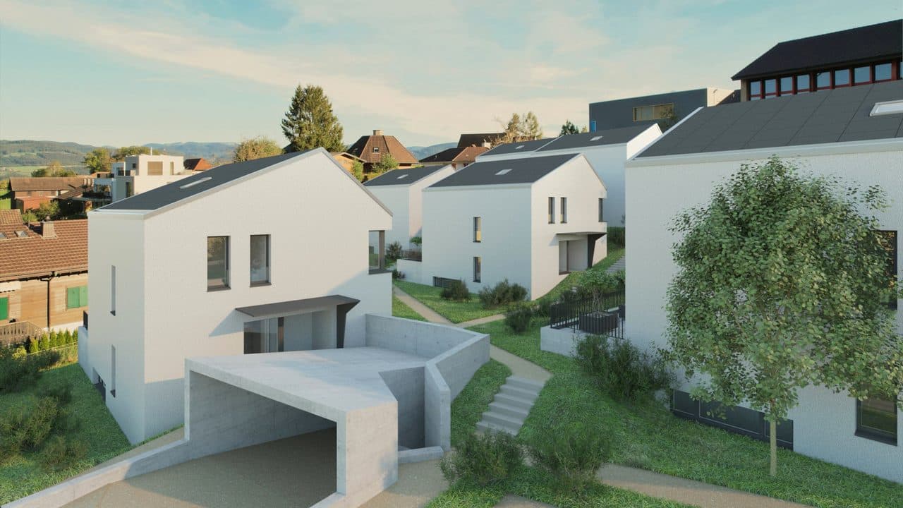 Projekt Hanfgartenweg mit 6 freistehenden Einfamilienhäusern (Haus 1)