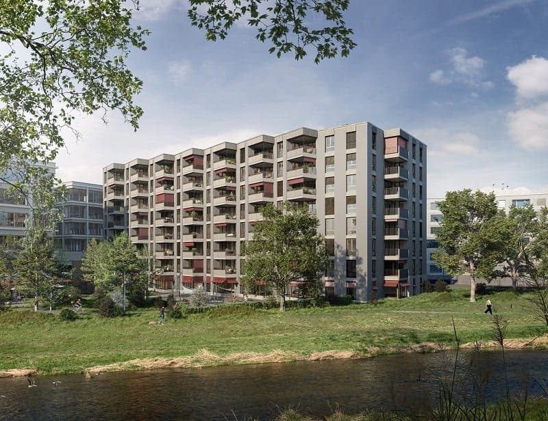 Top moderne Wonung an der Sihl