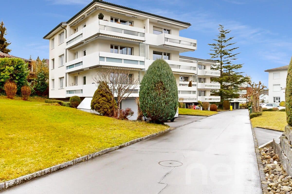 Familienfreundliche Wohnung mit bezauberndem Ausblick auf die Bergwelt