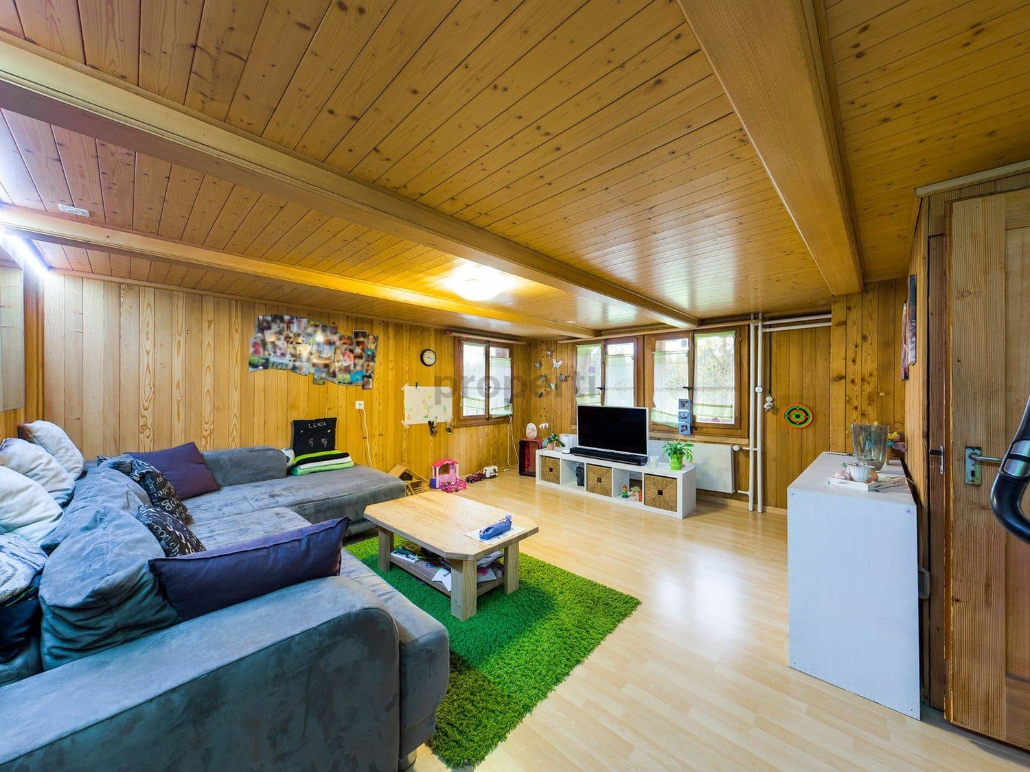 Grosszügige 5.5-Zimmer-Maisonette mit riesigem Gartenparadies