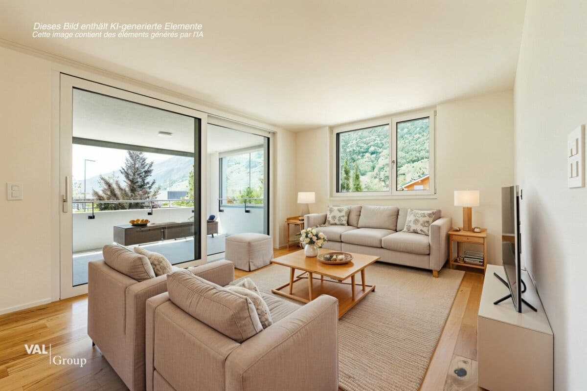 Ihr neues Zuhause in Visp-West: Moderne 3.5-Zimmer-Wohnung