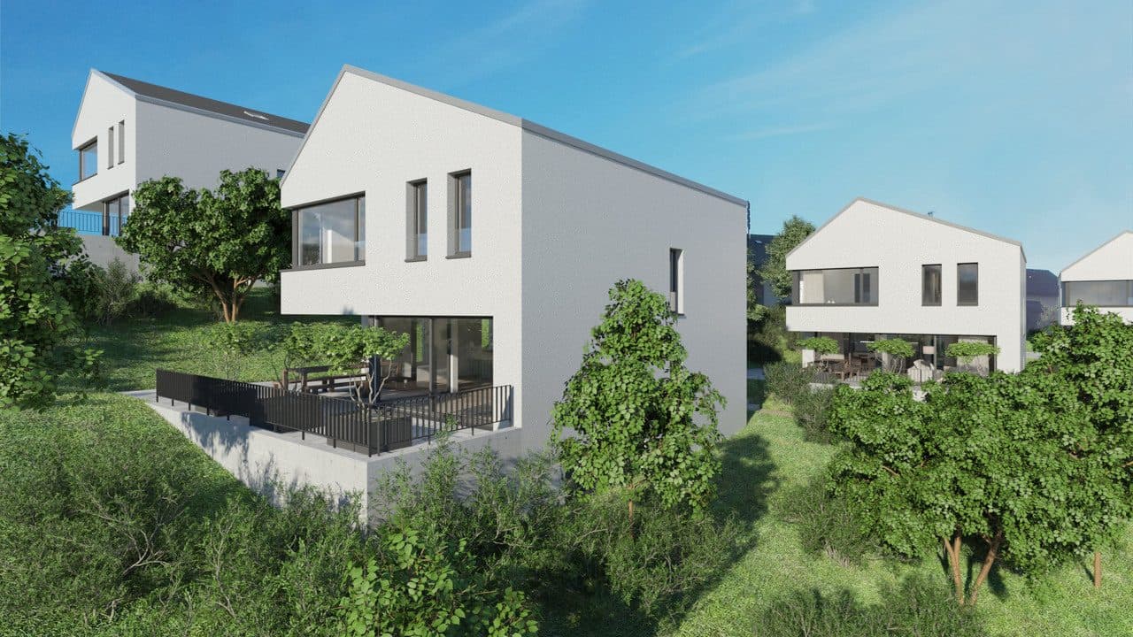 Projekt Hanfgartenweg mit 6 freistehenden Einfamilienhäusern (Haus 4)