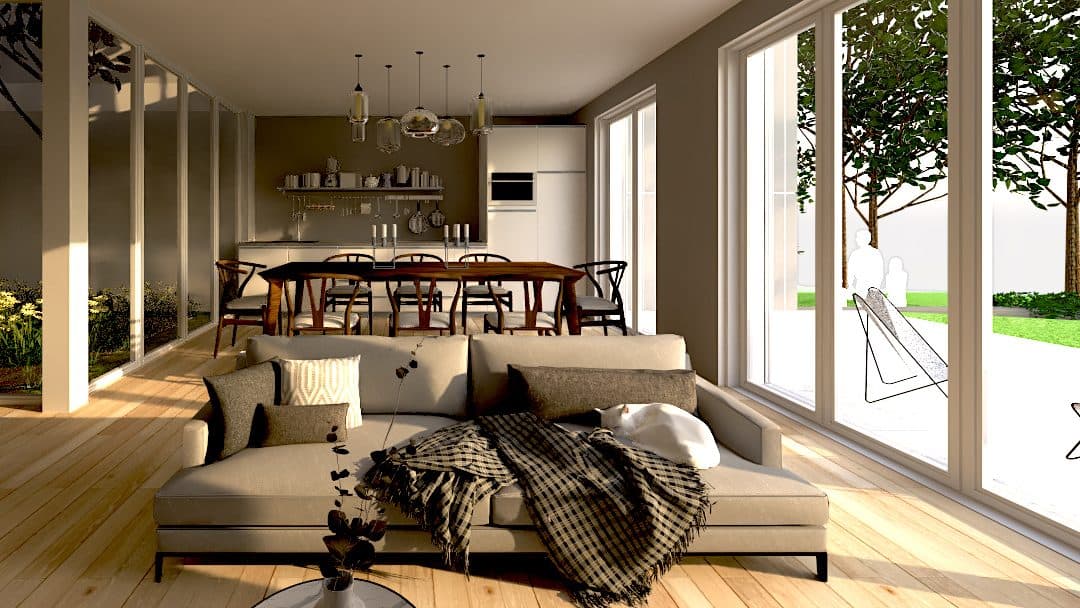 Neubauprojekt Hohle Gasse mit drei 7.5-Zimmer-Reihenhäuser (Haus 2)