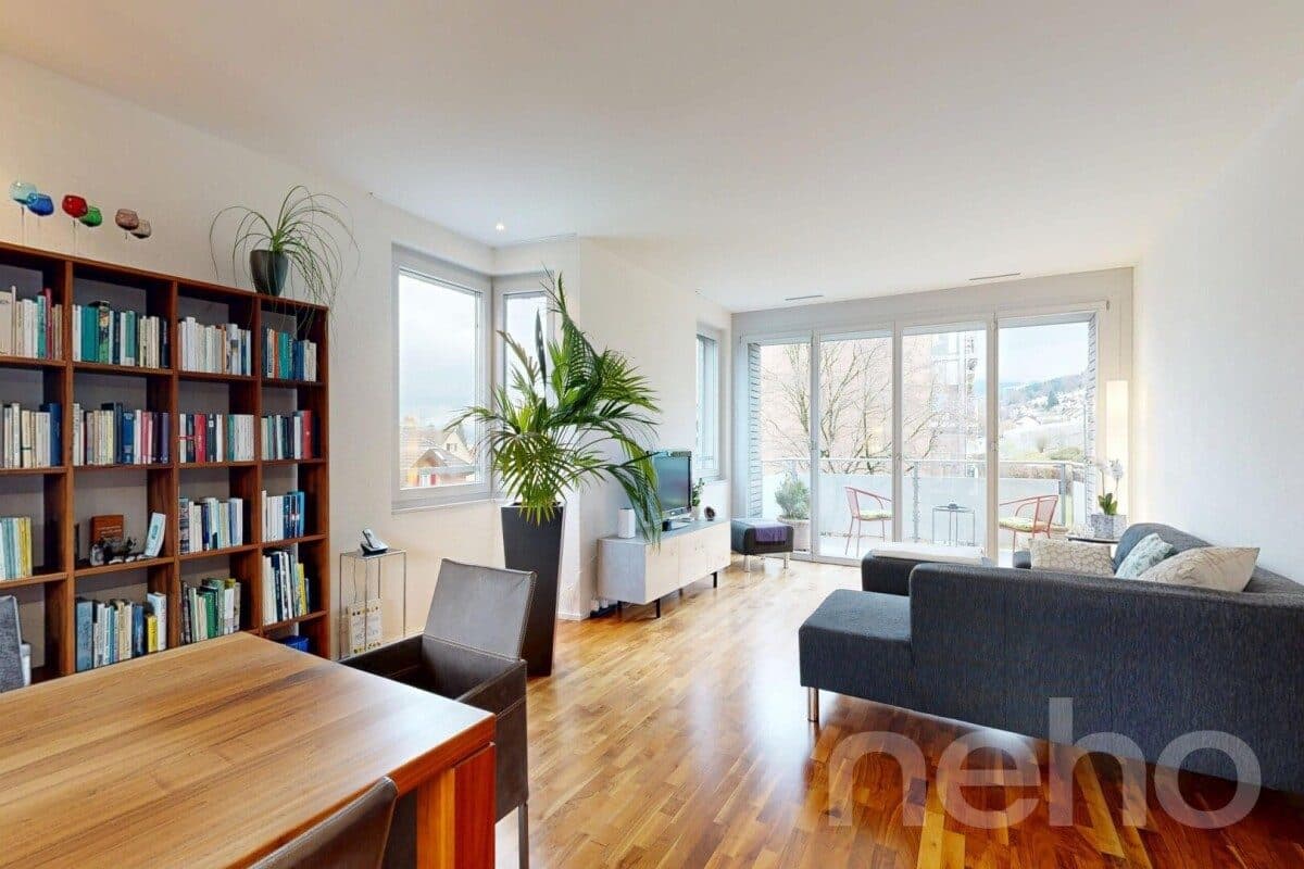 Helle 3.5-Zimmer-Wohnung mit Minergie-Standard in Wädenswil