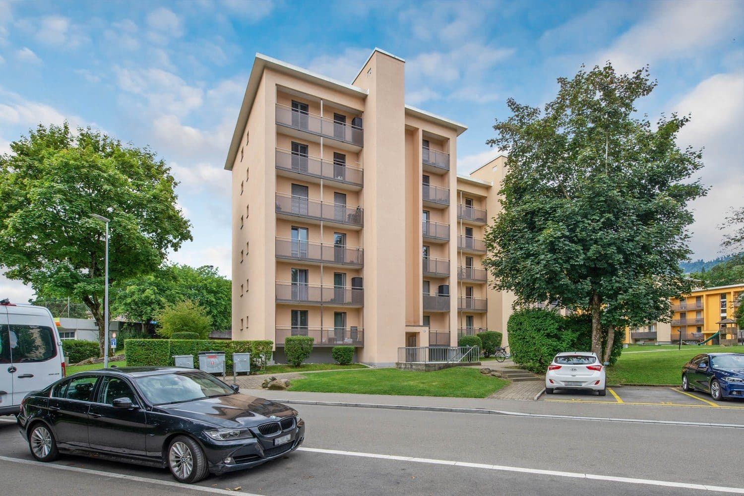 Wohnen in sehr gepflegter und schöner Ueberbauung