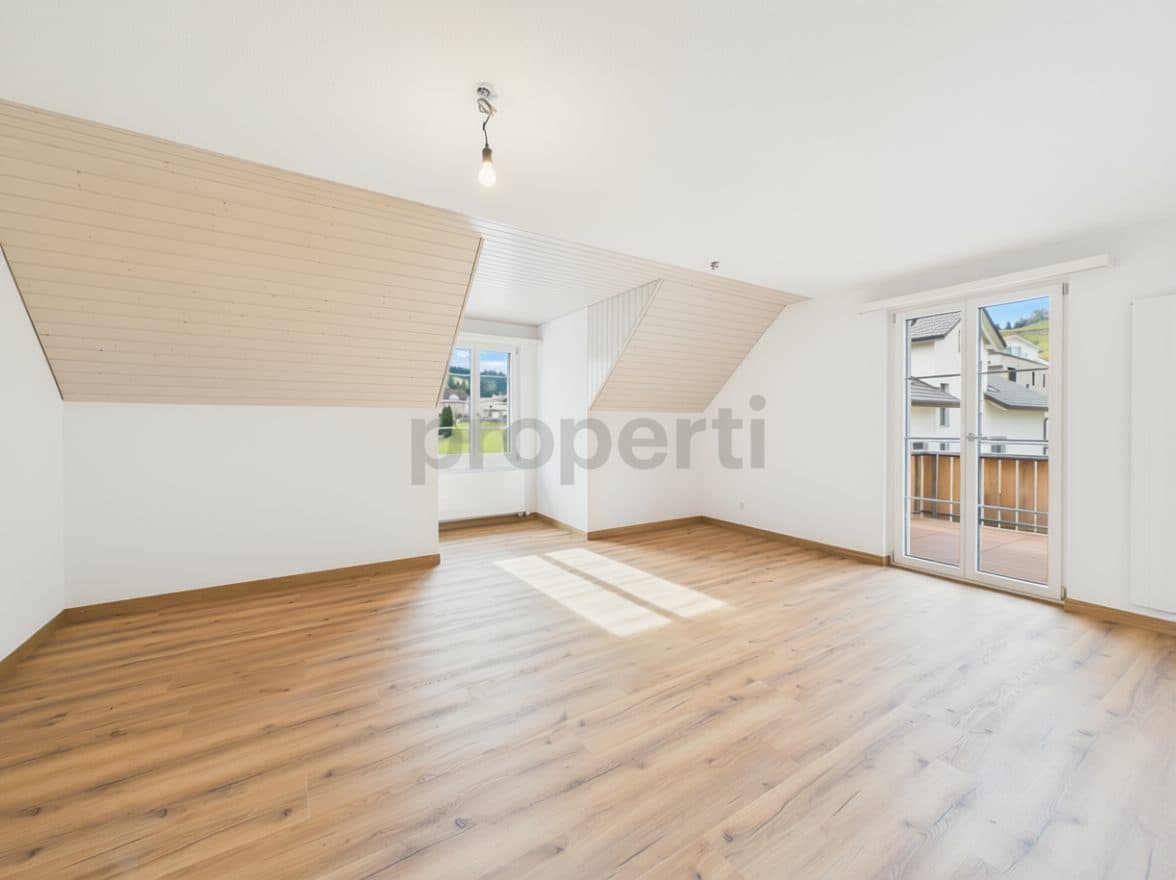 Moderne 4.5-Zimmer Wohnung mit Balkon, Hergiswil bei Willisau