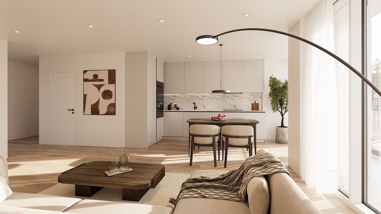 2.5-Zimmer-Neubau mit Balkon - urban & zentral in Killwangen