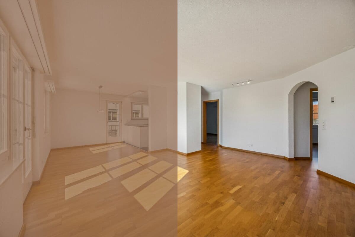 Gepflegte 3.5-Zimmer-Etagenwohnung an ruhiger Lage in Kerzers