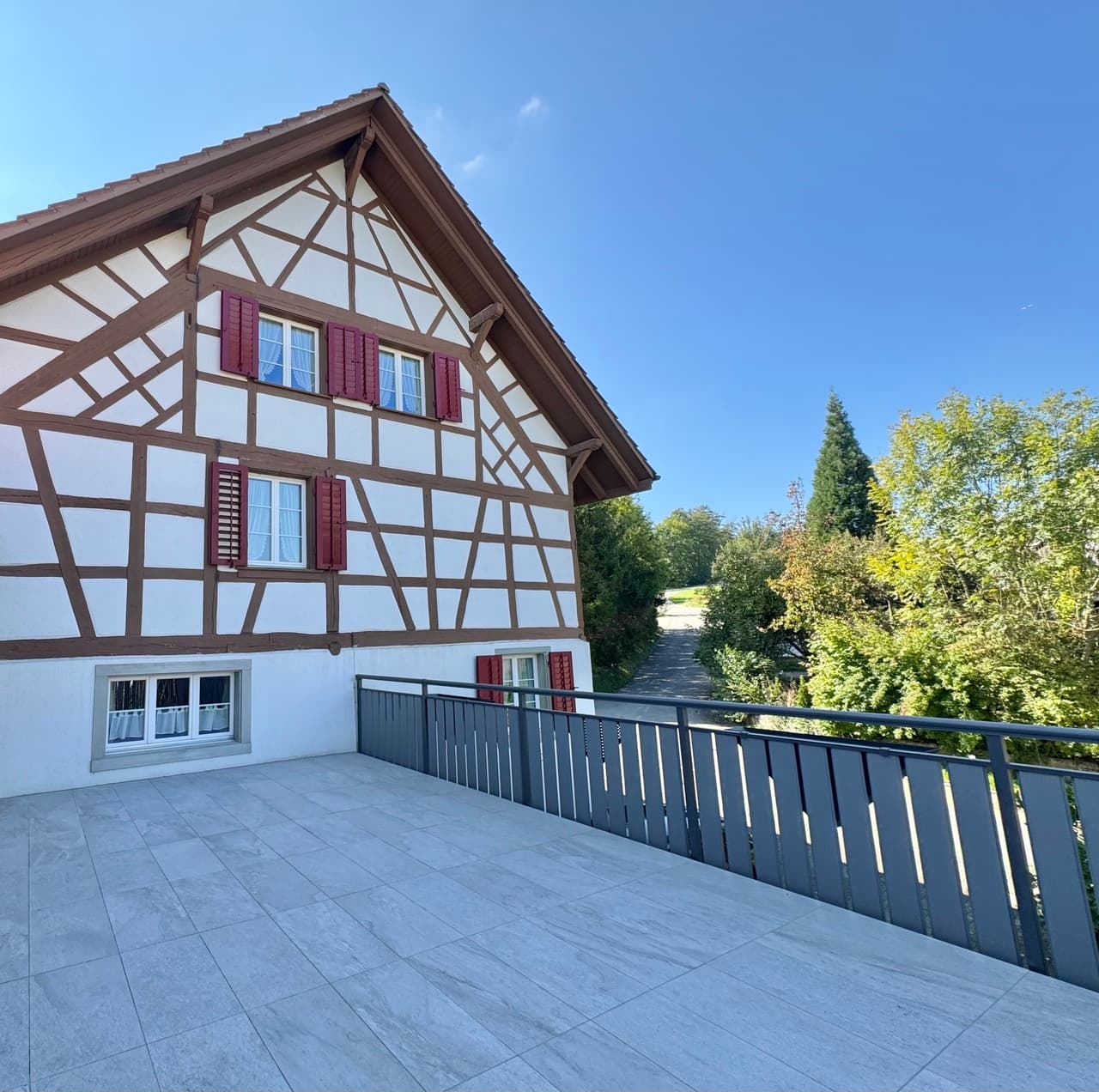 Gepflegtes Riegelhaus an idyllischer Lage