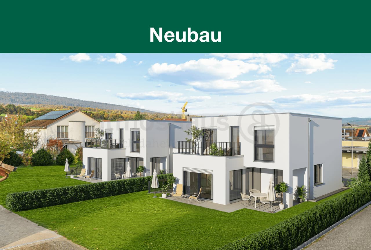 7.5 Zimmer Neubau EFH: Wohnen im Grünen nahe Basel