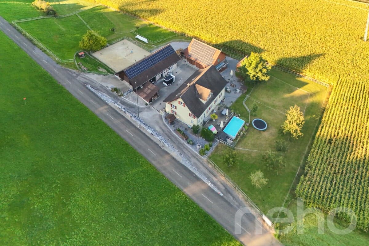 Ideale Pferdeliegenschaft mit 3 Wohnungen in Bischofszell