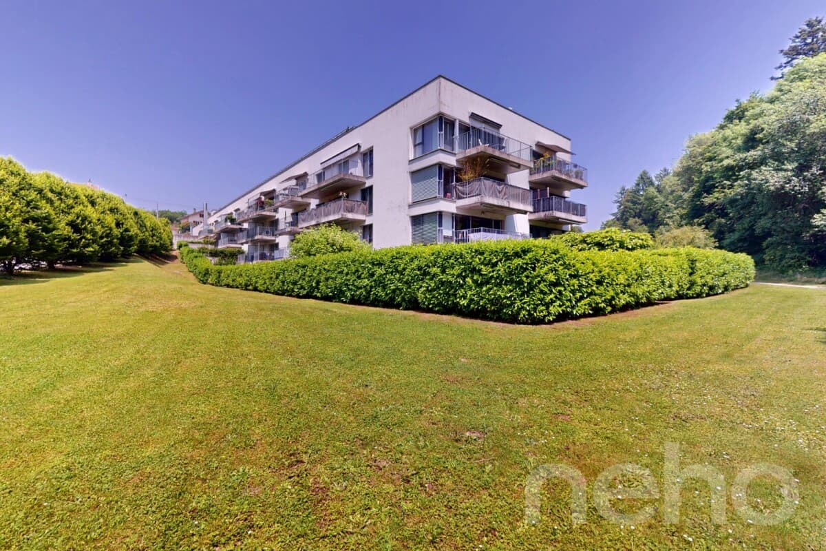 Bel appartement Minergie de 3,5 pièces au calme absolu