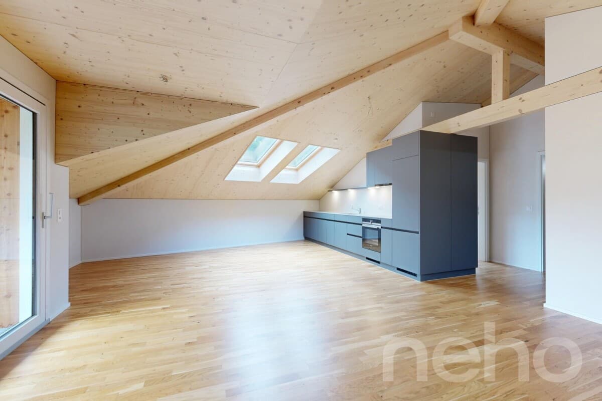 Attikawohnung mit Weitblick ? Wohnen im idyllischen Spiringen