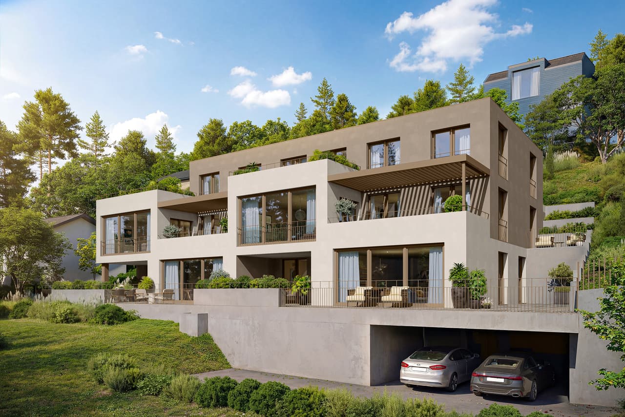 Neubau 3.5 Gartenwohnung Seon AG