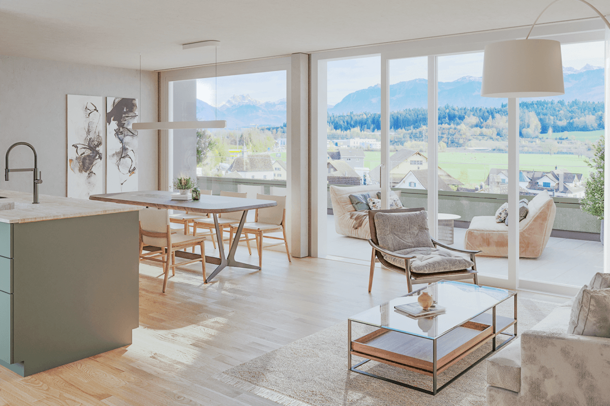 3.5 Zimmer-Neubau Eigentumswohnung (W2)