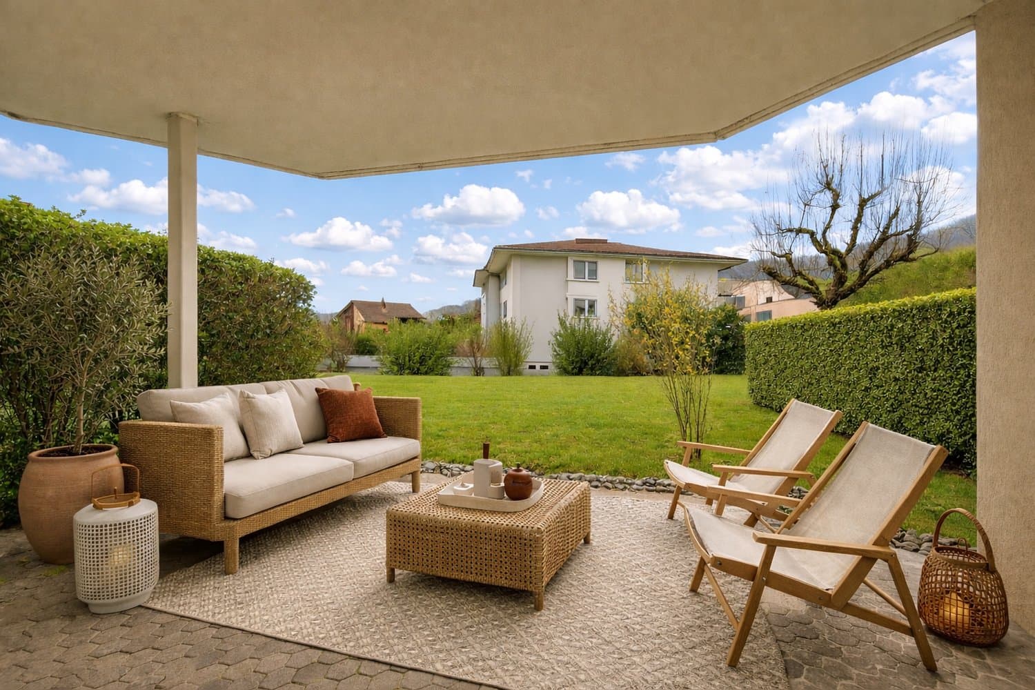 WOHNEN MIT PRIVATSPHÄRE UND SCHÖNEM AUSBLICK