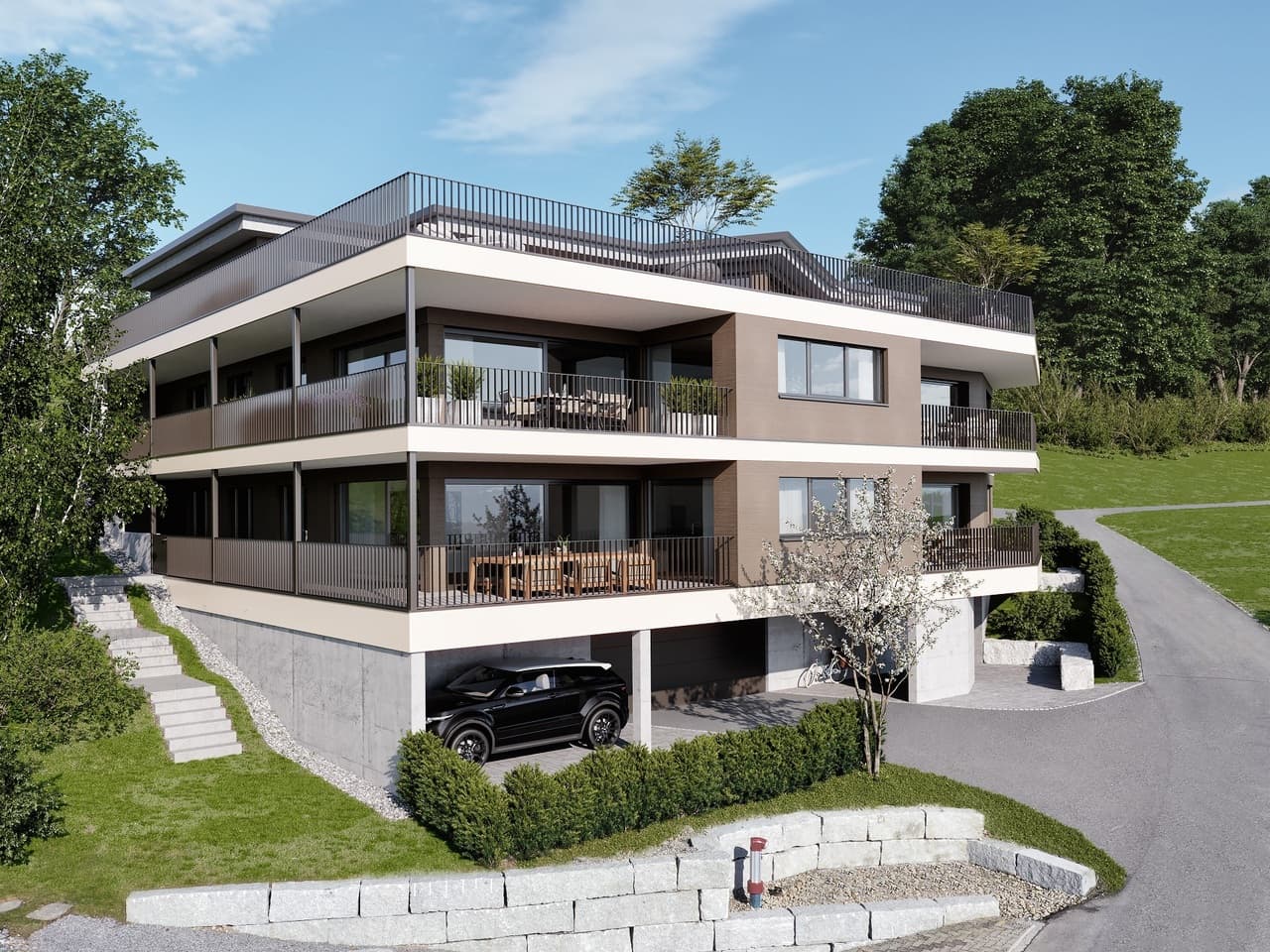 Luxuriöses Wohnen an sonniger und ruhiger Lage