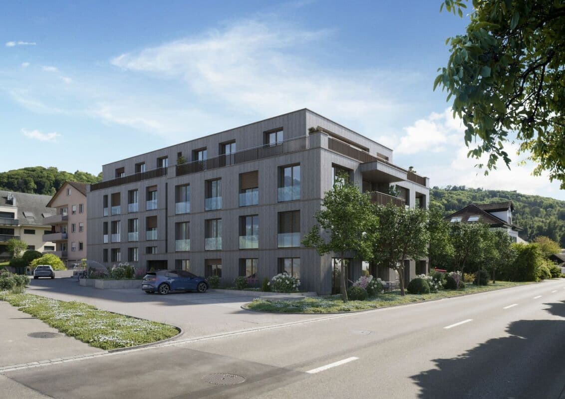 Stilvolle 3.5-Zimmer-Erdgeschosswohnung mit 117m2 Landanteil