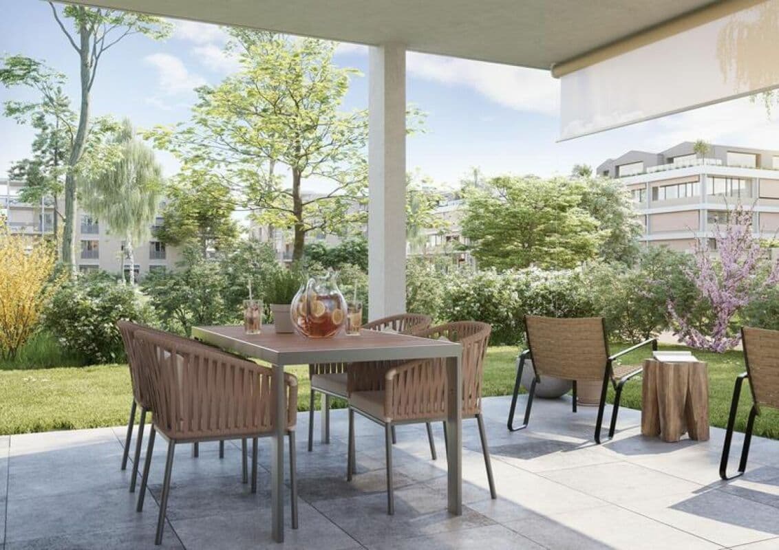 Erstbezug im Grünen - ohne auf Nähe zu verzichten