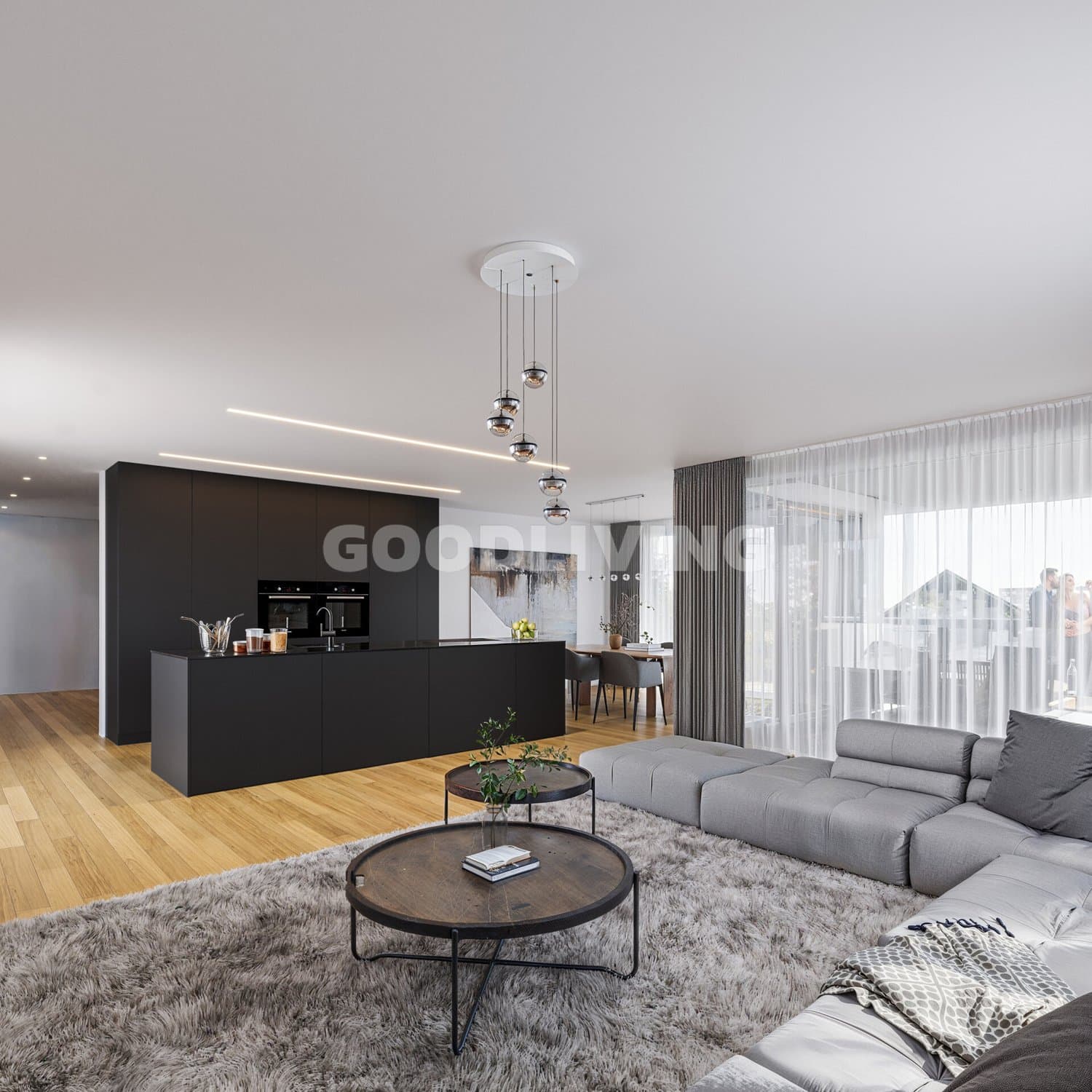 Wohnkultur über den Dächern