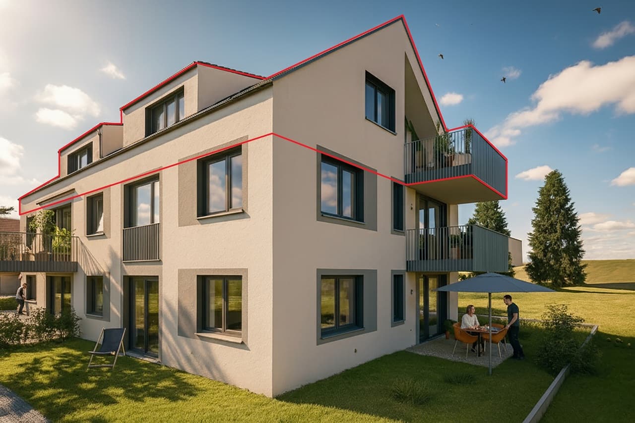 Neubauprojekt Bündtenstrasse mit fünf Wohnungen (Wohnung 5)