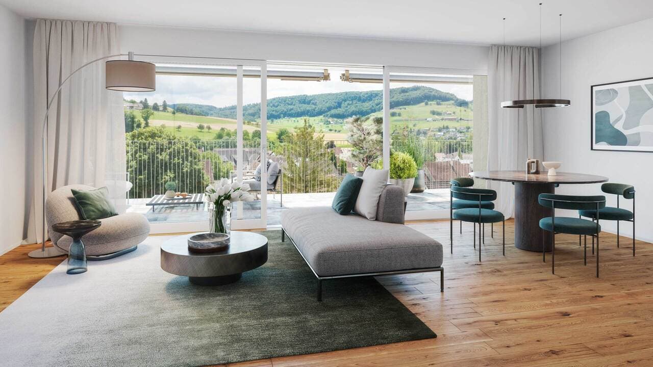 Neubauprojekt Gemsacker: 3.5-Zimmer-Wohnung A1-22