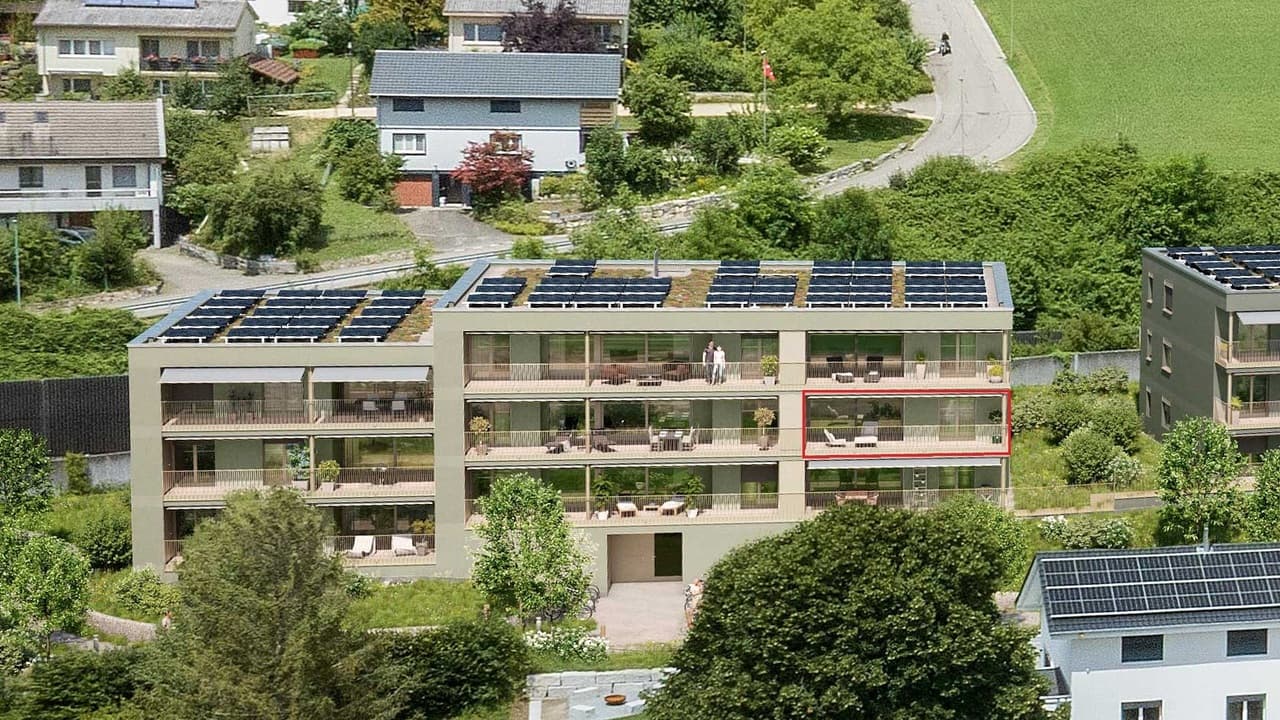 Neubauprojekt Gemsacker: 3.5-Zimmer-Wohnung A1-13