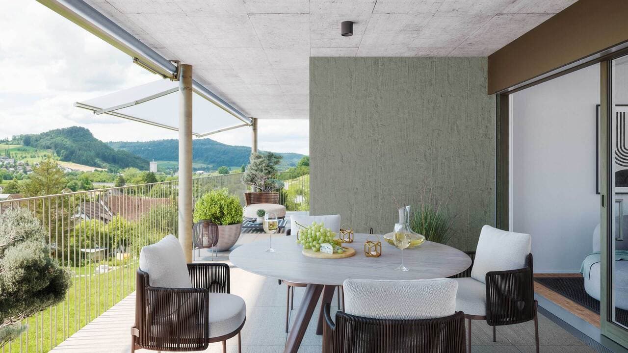 Neubauprojekt Gemsacker: 4.5-Zimmer-Wohnung A2-21