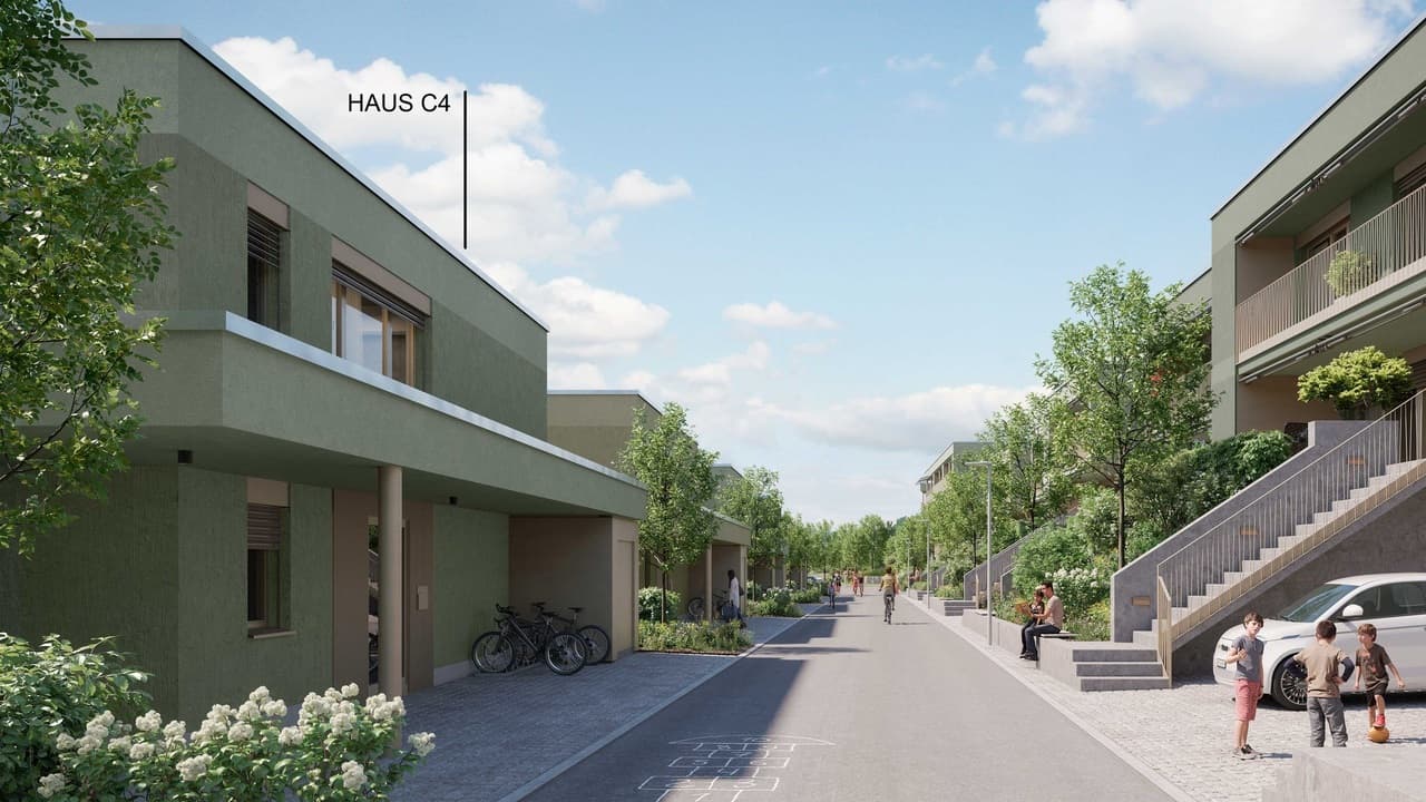 Neubauprojekt Gemsacker: 6.5-Zimmer-Einfamilienhaus C4