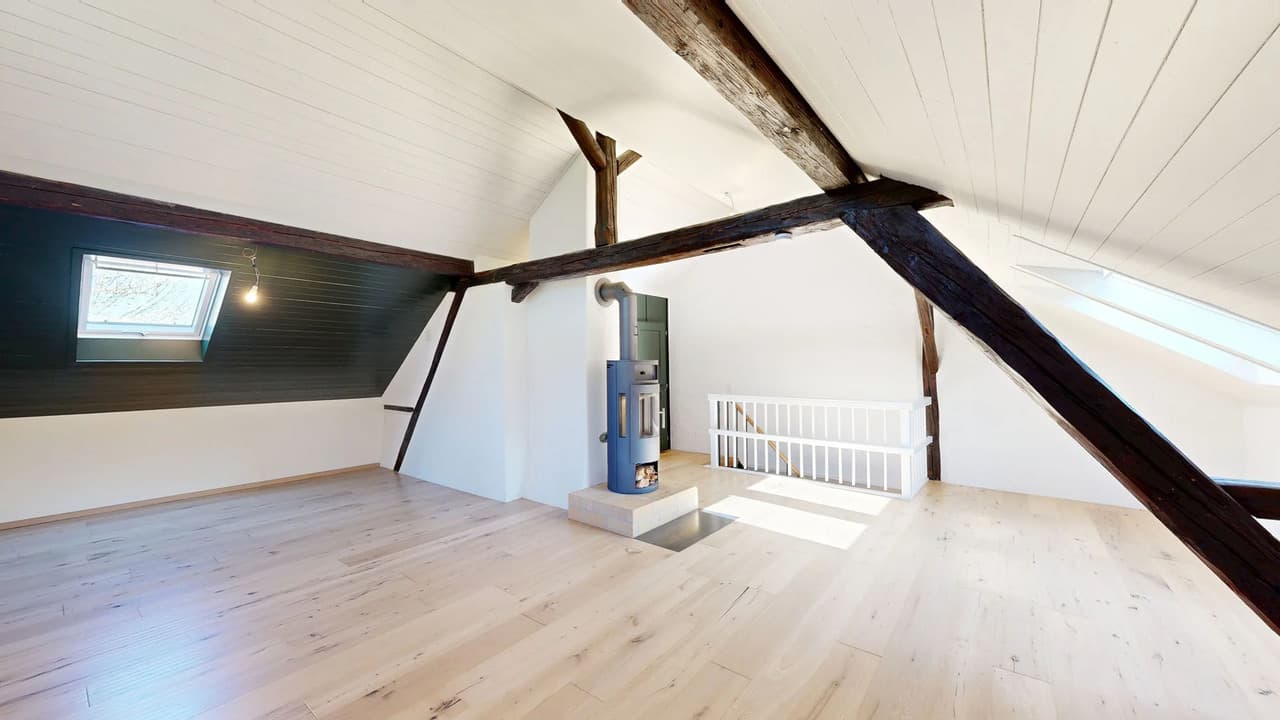 Renovierte 3.5-Zimmer-Maisonette-Wohnung mit viel Charme