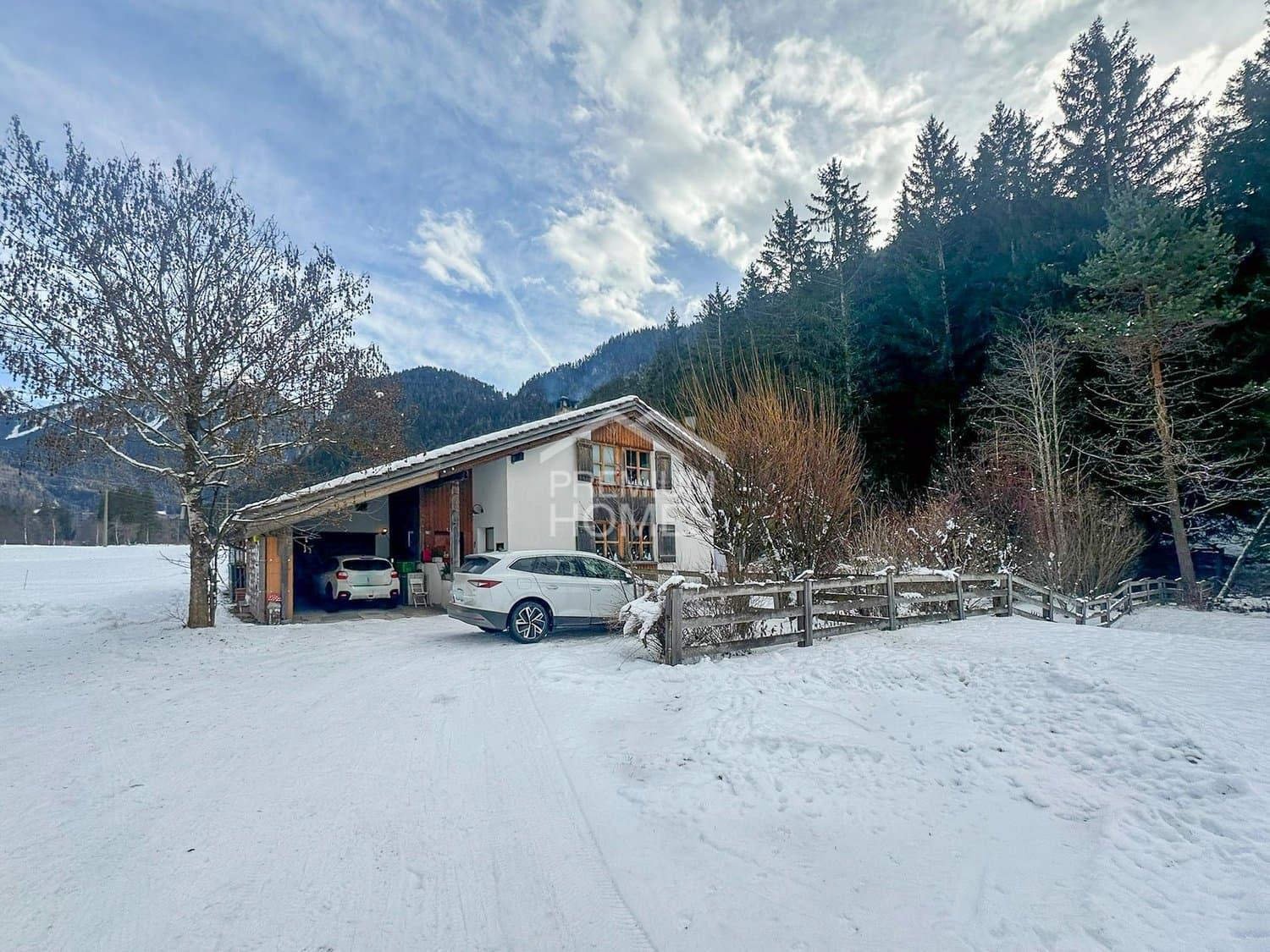 Wohnen, wo die Berge zur Ruhe einladen