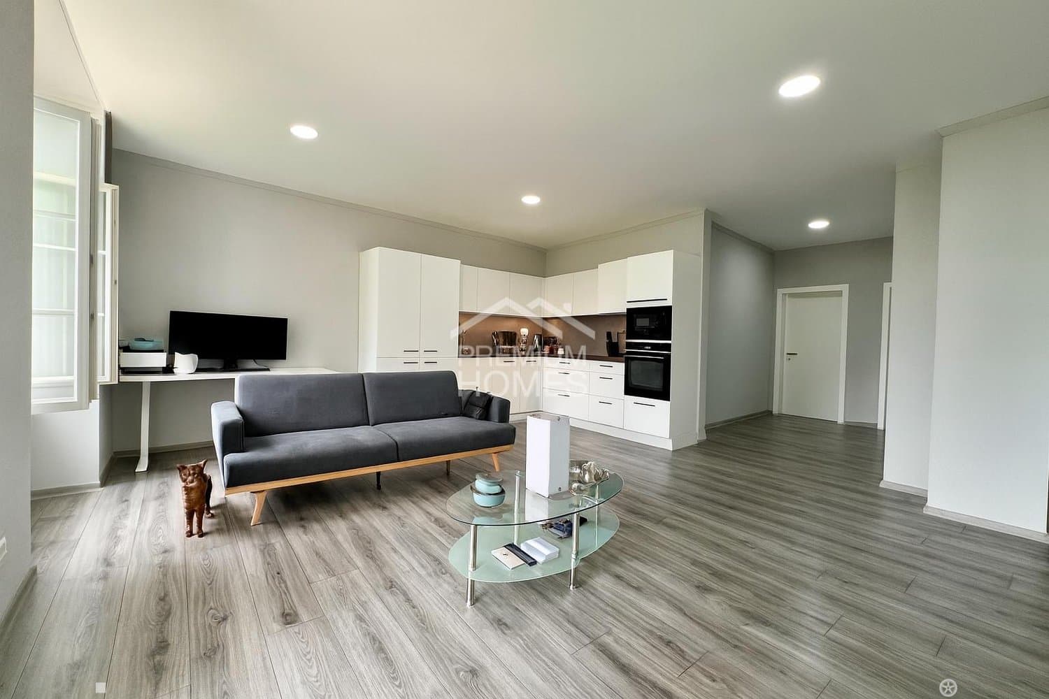 Appartement moderne avec hauts plafonds - entrée de Bienne