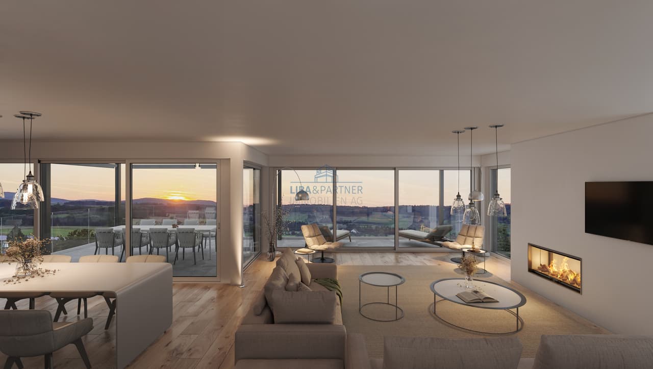 The View - Stilvolles Wohnen mit Weitblick in Rodersdorf