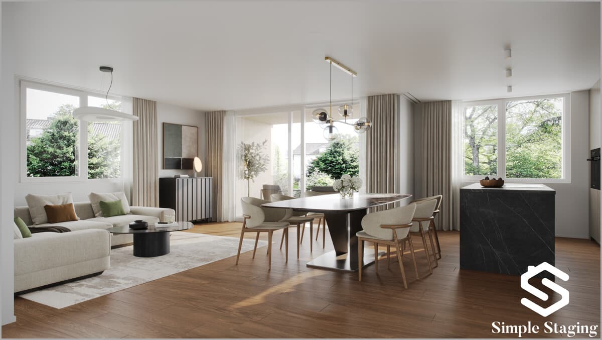 Exklusive Erdgeschosswohnung mit ca. 100 m2 Gartenanteil!