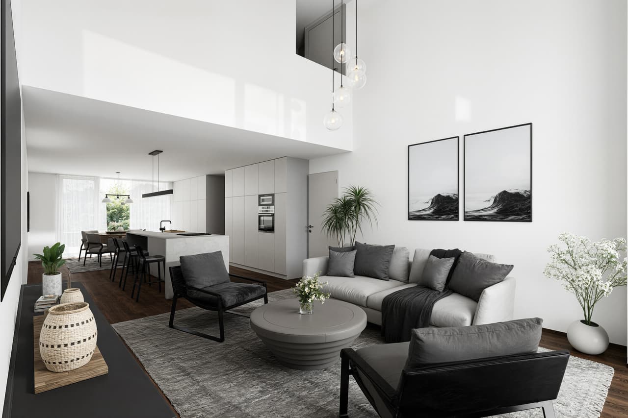 Neubauprojekt ,,Schachen" - 7 Traumhäuser im Grünen mit Minergie