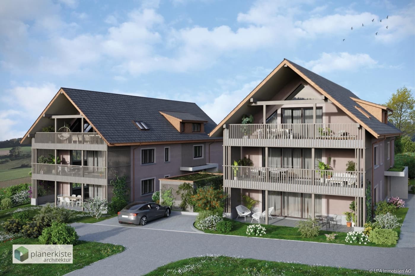 Attraktive Neubau-Wohnungen im Grünen