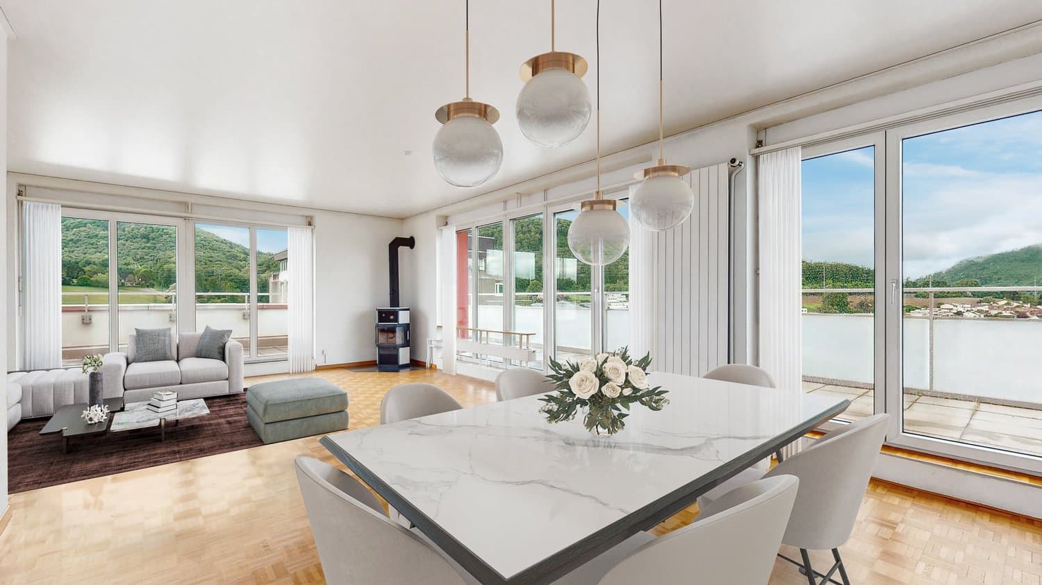 Attikawohnung mit Wintergarten!