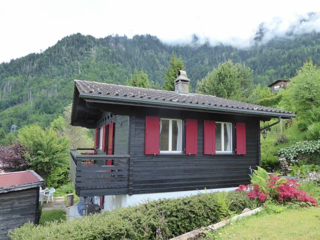 freistehendes Ferienhaus mit unverbaubarer Bergsicht