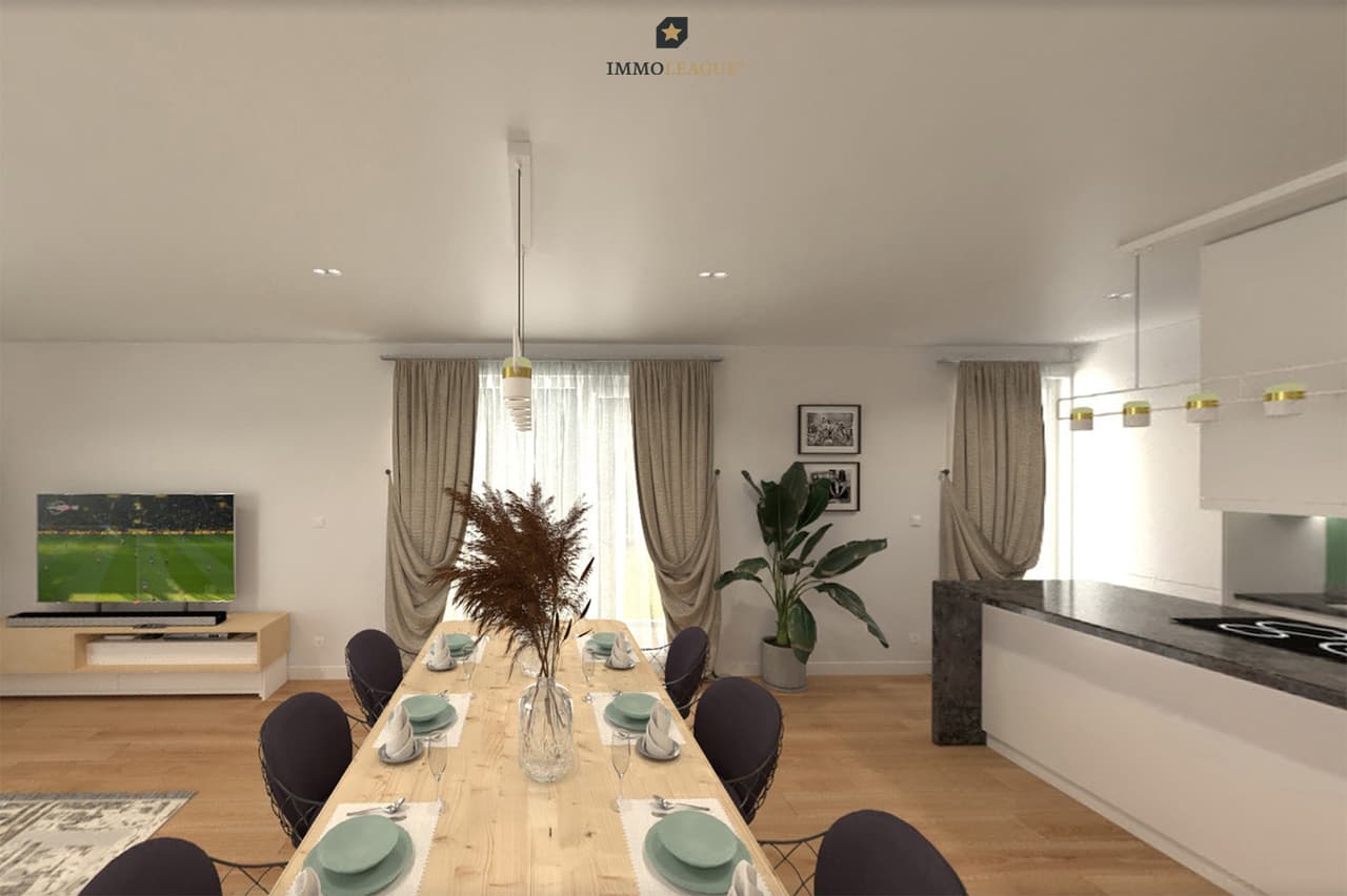 Neubau-Gartenmaisonettewohnungen in idyllischer Rheinnähe (B1.1)