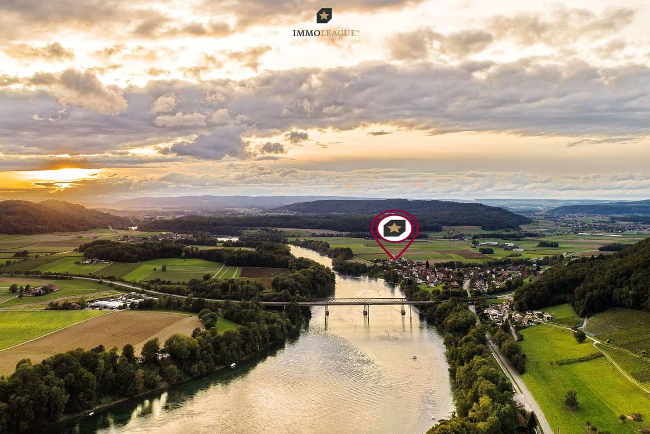 Neubau-Dachmaisonettewohnung in idyllischer Rheinnähe B 1.3