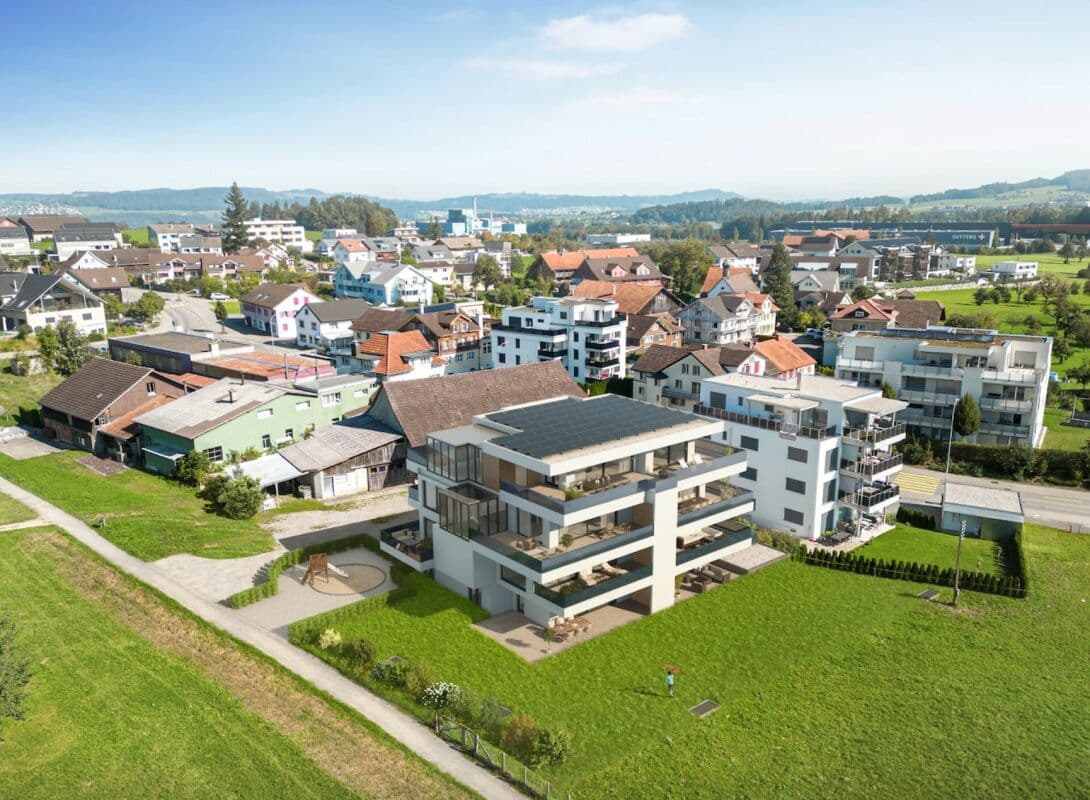 Ihre Traumwohnung mit grossem Garten - nur noch eine verfügbar