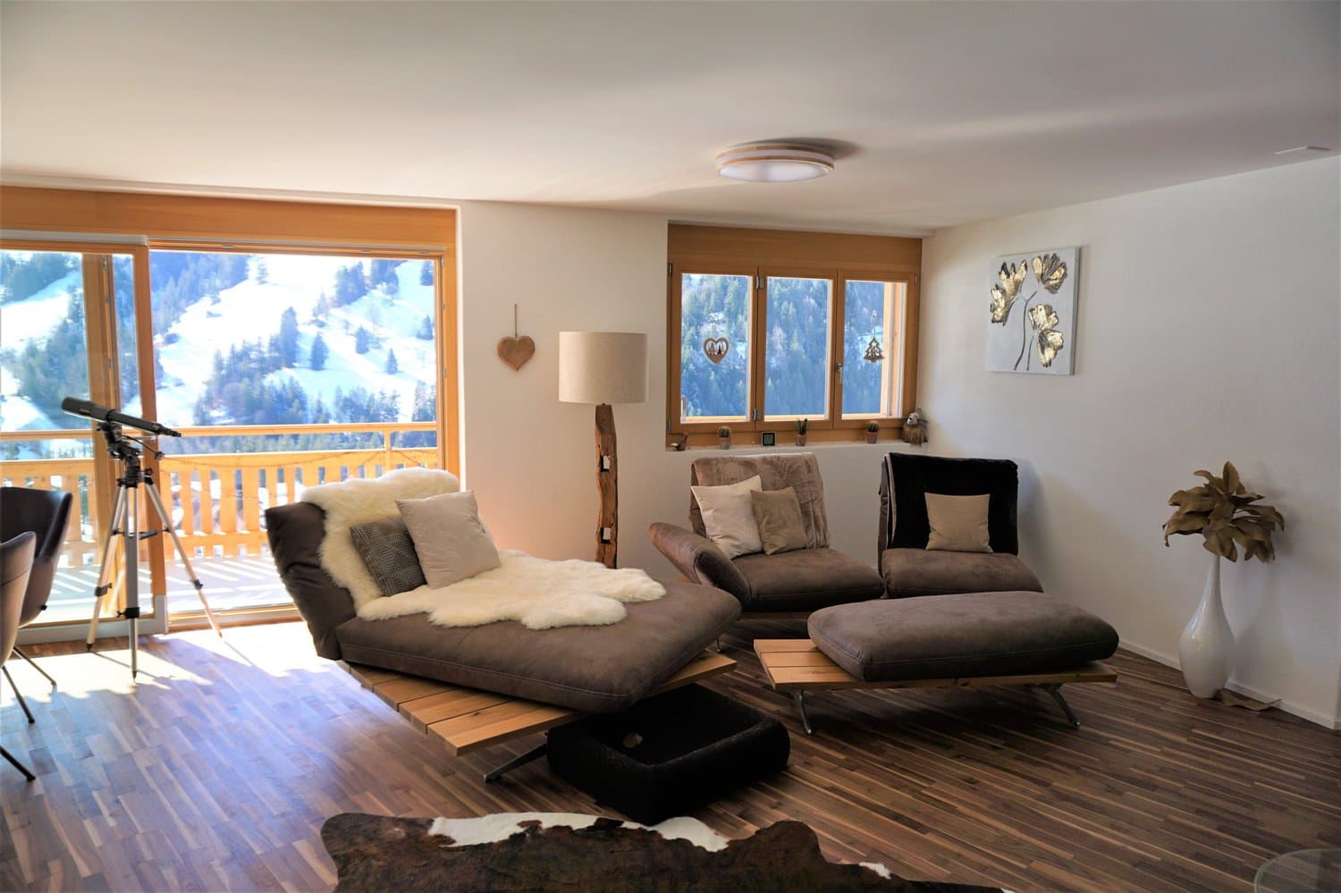 4.5-Zimmer-Wohnung mit Panoramasicht im Kiental