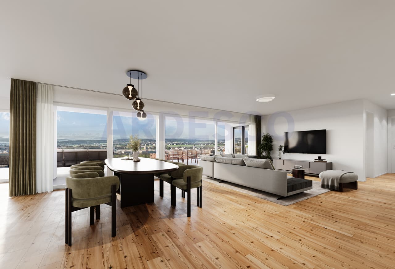 Weitblick Egerkingen - exklusives Wohnen mit Blick auf die Alpen!