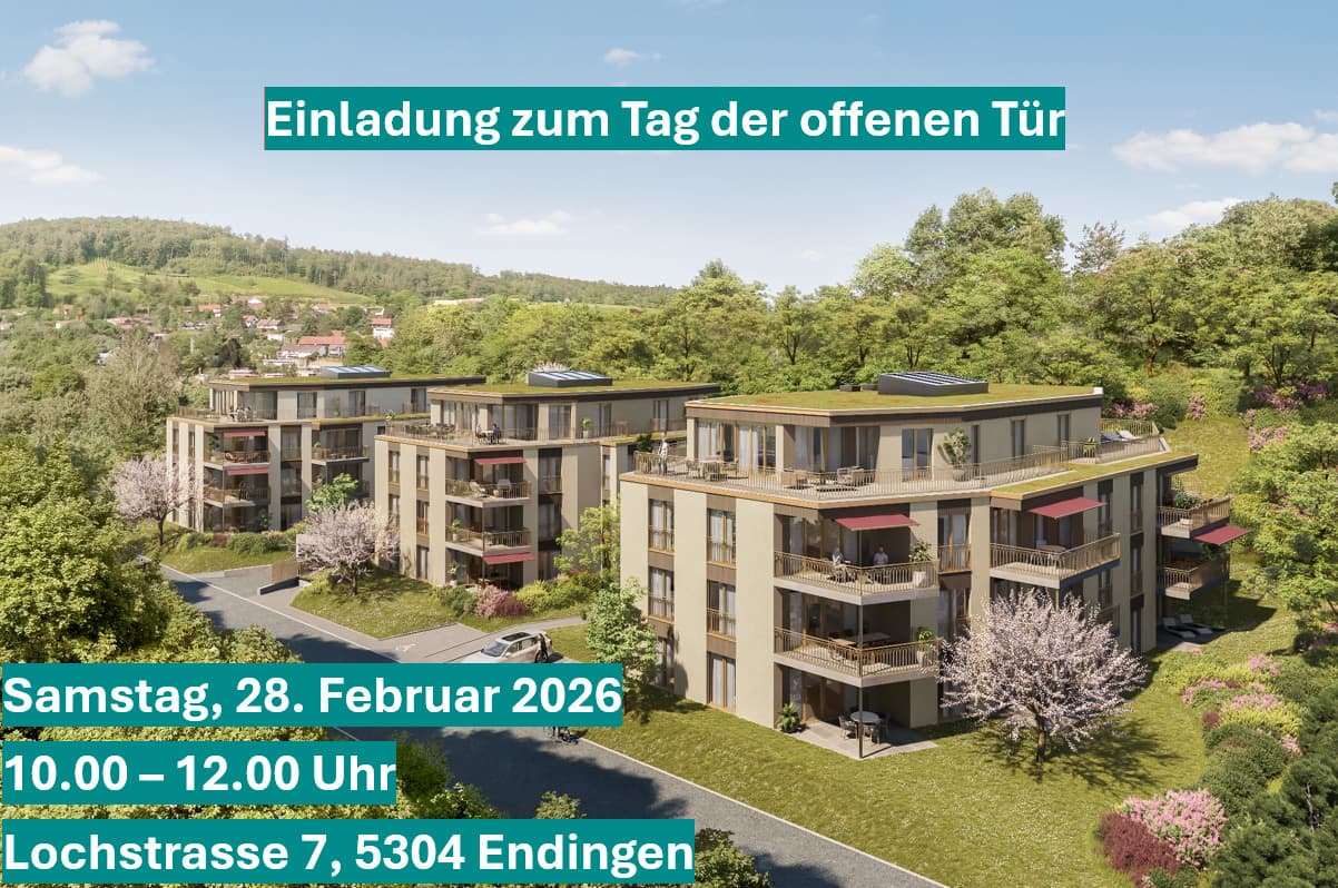 Letzte 3.5-Zimmer Attikawohnung! Rohbau bereits vollendet.