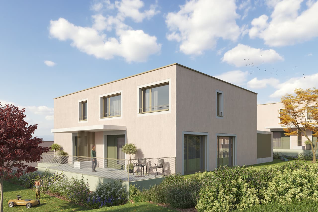 Neubau-Einfamilienhaus - modern und mit eigener Photovoltaikanlage