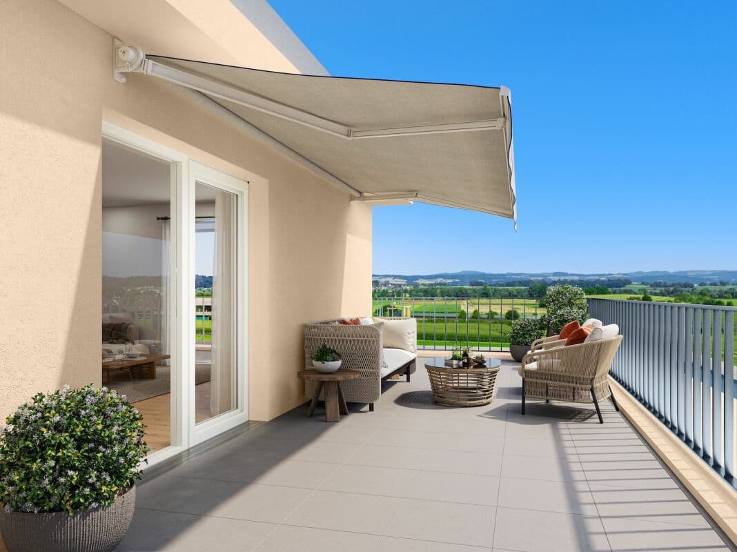 WOHNPARK SÜD; 4.5 Zimmer Attikawohnung Nr. 15 mit Weitsicht