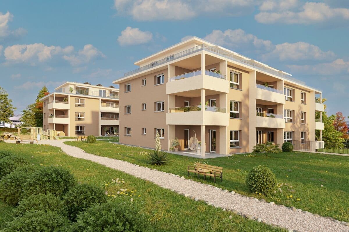 WOHNPARK SÜD; 2.5 Zimmer Attikawohnung Nr. 26 mit Weitsicht