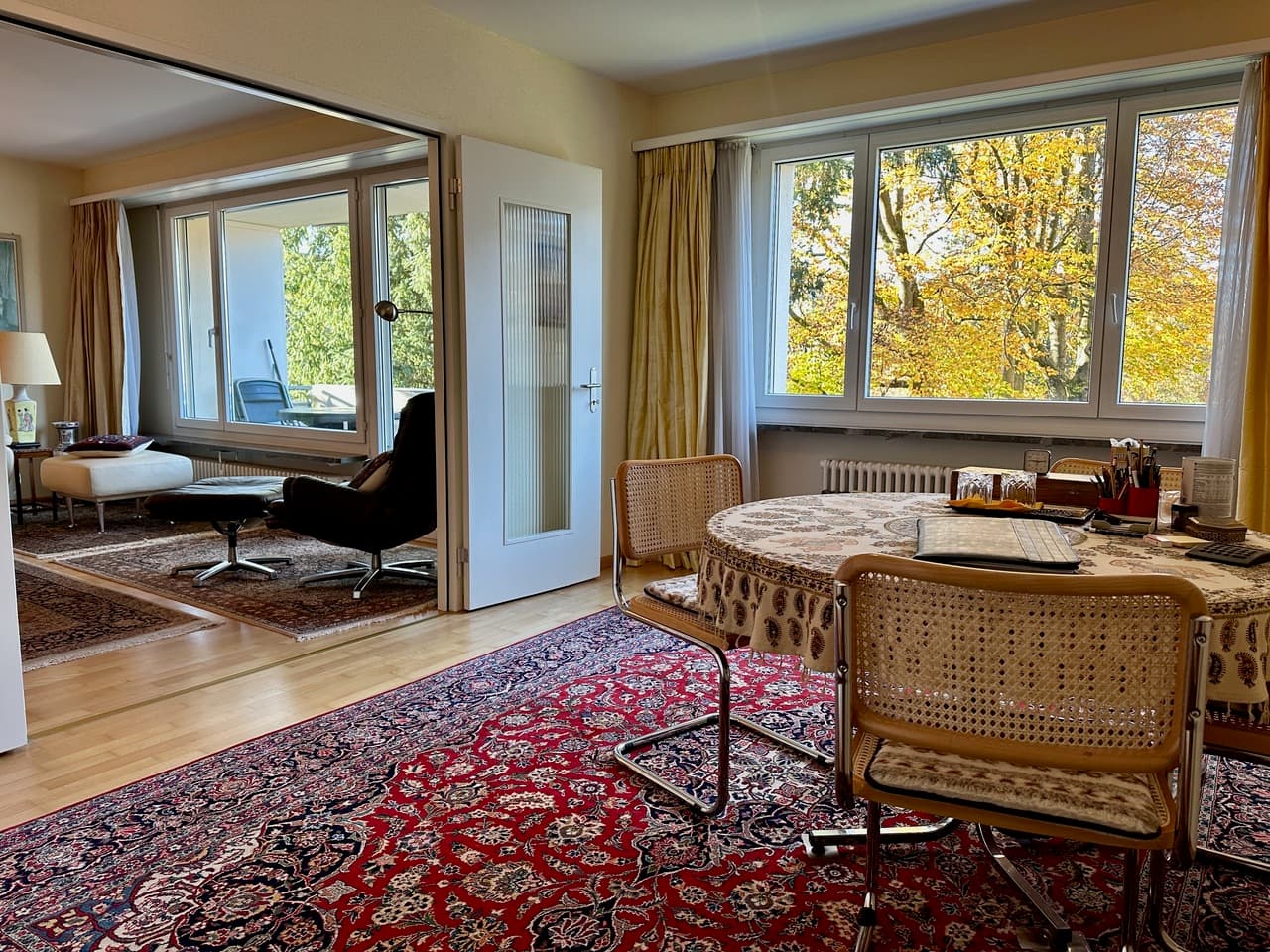 Tolle Wohnung an ruhiger Lage mit Aussicht ins Grüne in Riehen