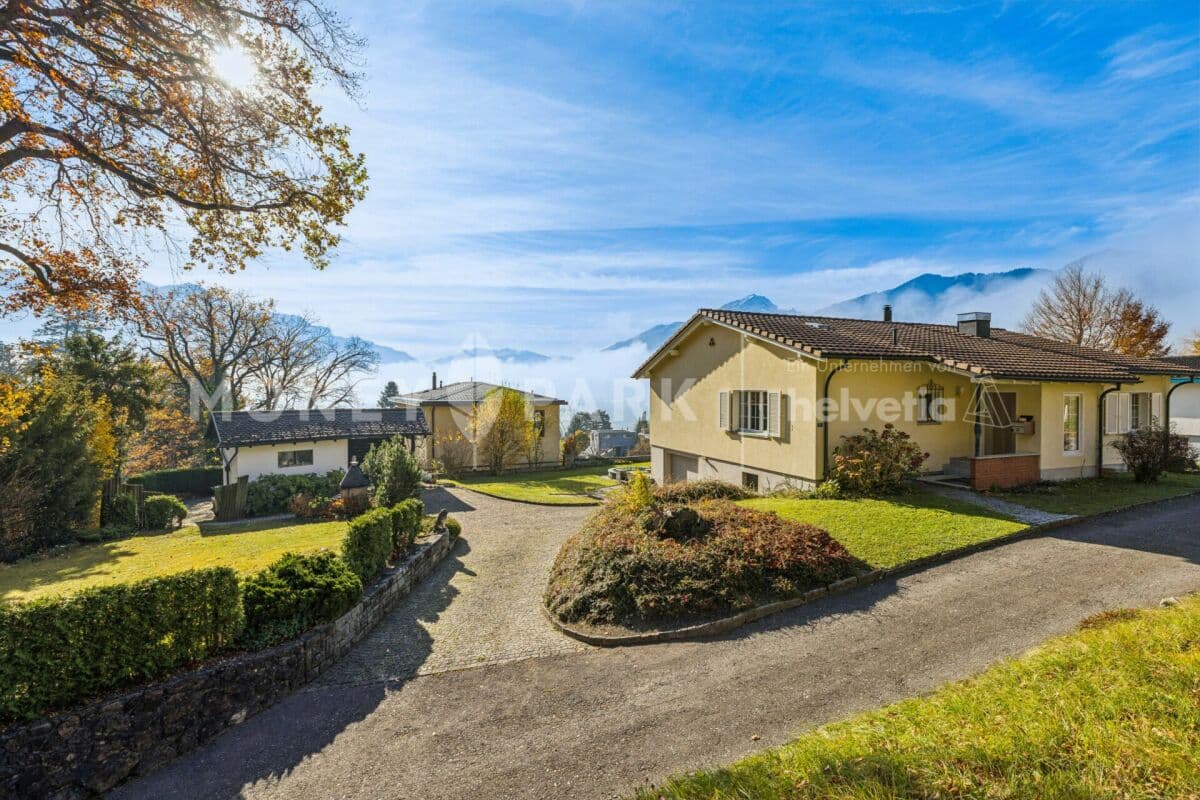 6-Zimmer-Einfamilienhaus in     exklusiver Lage in Malans