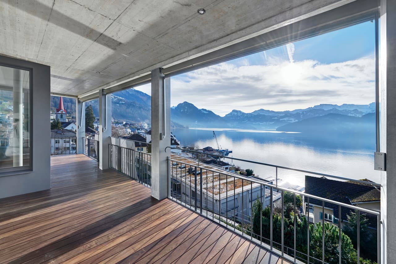 Exklusive Neubauwohnung mit Panoramasicht